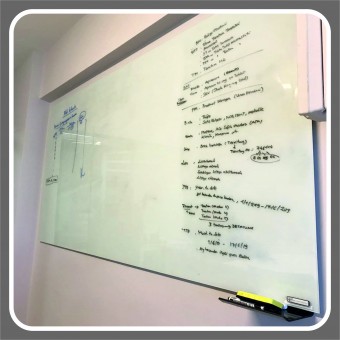 CT- 203 Beyaz Cam Yazı Tahtası